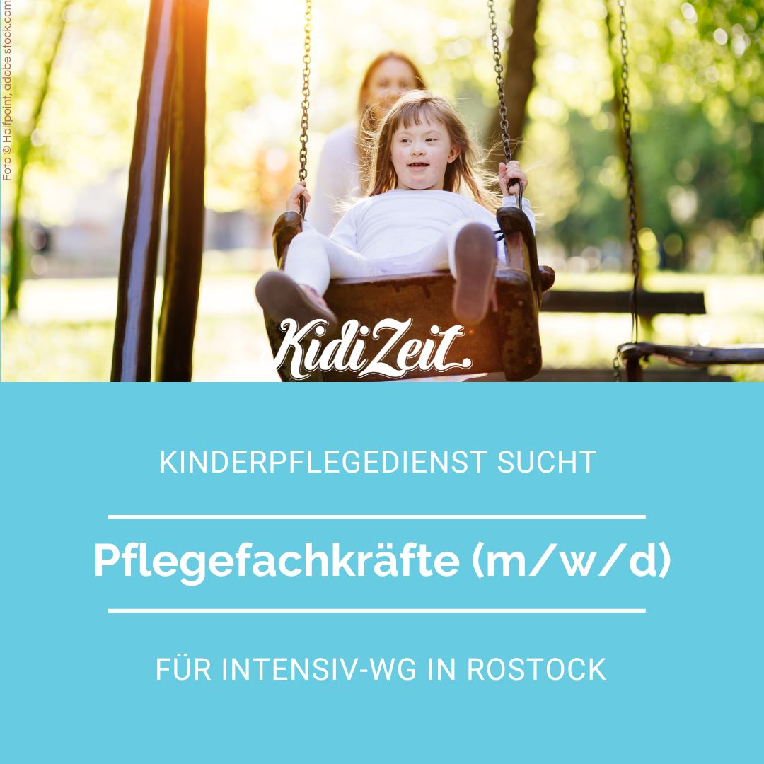 Pflegefachkräfte für Kinder-Intensiv-WG in Rostock