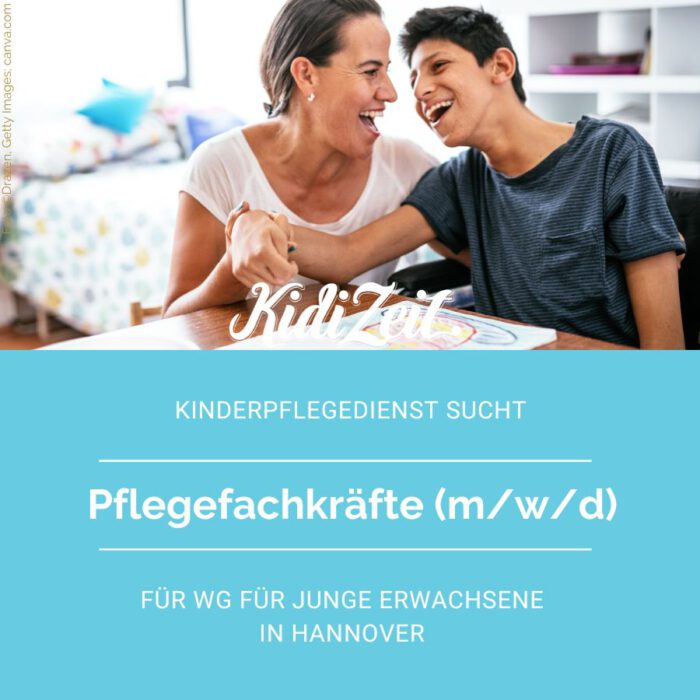 Pflegefachkräfte für Junge Erwachsene WG Hannover