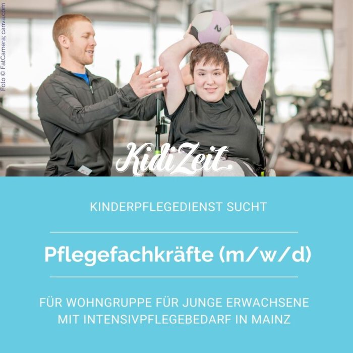 Pflegefachkräfte für WG Junge Erwachsene Mainz