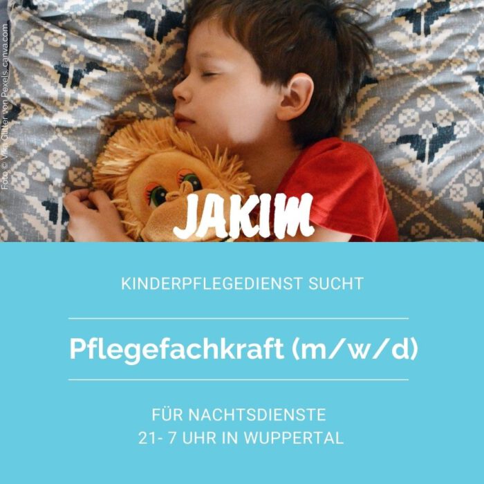 Pflegefachkraft für Nachtdienste in Wuppertal