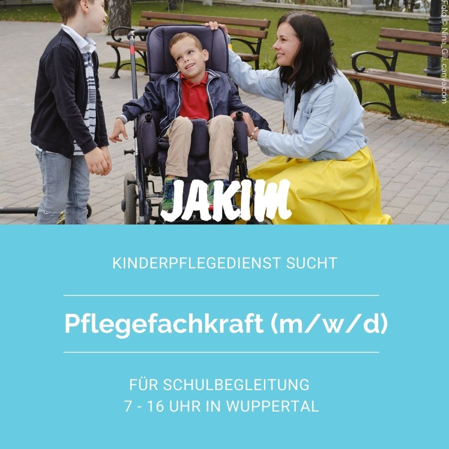 Pflegefachkraft zur Schulbegleitung in Wuppertal
