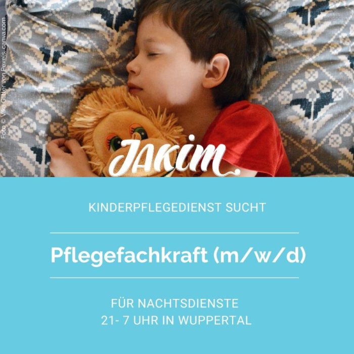 Pflegefachkraft für Nachtdienste in Wuppertal