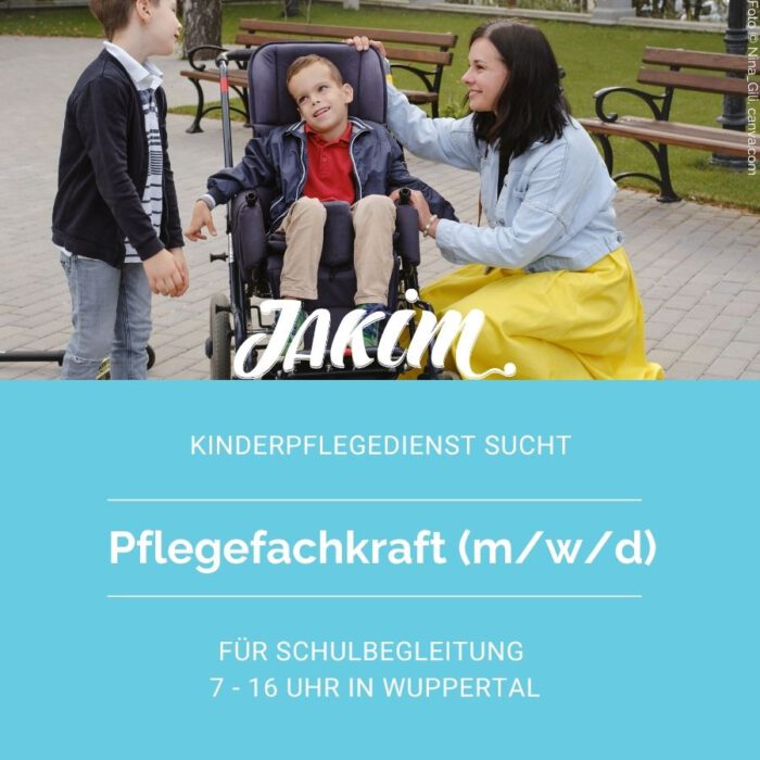 Pflegefachkraft zur Schulbegleitung in Wuppertal